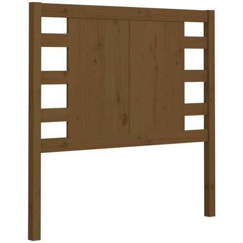 Maison Chic vzglavna medeno rjavo 81x4x100 cm trdna borovina, (21704021) Cene
