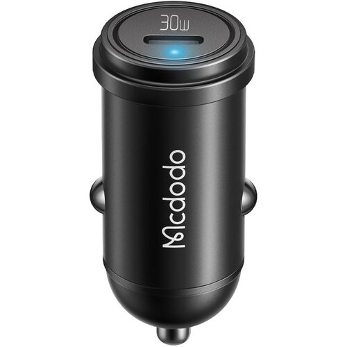 McDodo ZMOGLJIV HITR AVTO POLNILEC ZA TELEFON MAJHEN USB-C 30W LED, (5000285711) Slike