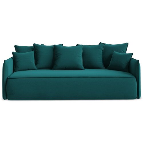 Makamii Tirkizna bar&amp;scaron;unasti sklopiva/s prostorom za odlaganje sofa 225 cm Hula &amp;ndash; Slike