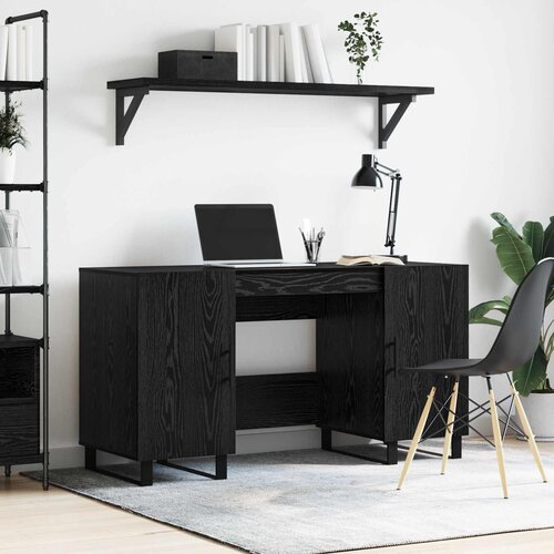  Stol Crni hrast Konstruirano drvo 140 x 50 x 75 cm Cijene