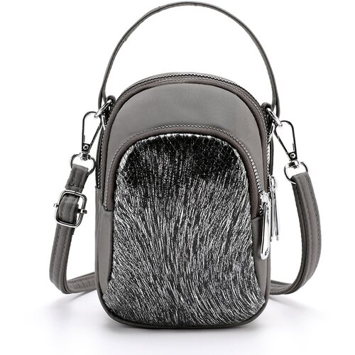 INF Nova vertikalna torbica za telefon z ble&scaron;čicami Grey, (22104172) Cene