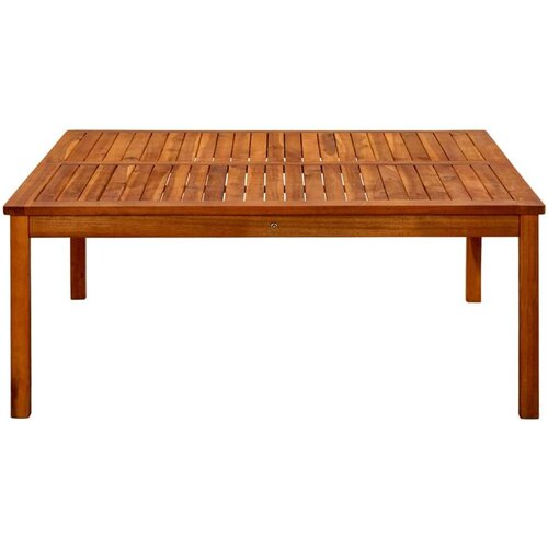 VidaXL Vrtni stolić za kavu 110 x 110 x 45 cm masivno bagremovo drvo Slike