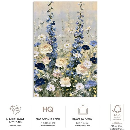 Styler Tiskana slika na platnu 60x80 cm Blue Meadow &amp;ndash; Slike