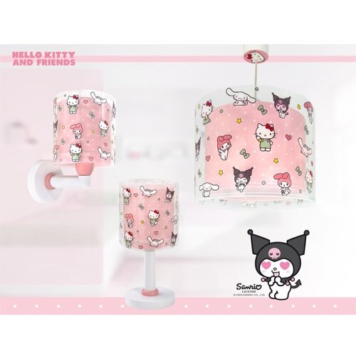 Dalber 41251 - LED dečija lampica HELLO KITTY&amp;amp;FRIENDS 1xG4/4W/230V ružičasta Slike