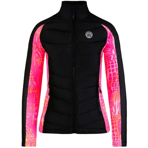 Bidi Badu Women's Jacket Dania Tech Down Jacket Dark Grey/Pink S Cene