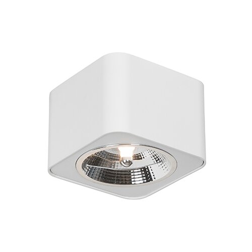QAZQA Moderna spot bela 12,5 cm - Boxer Cene