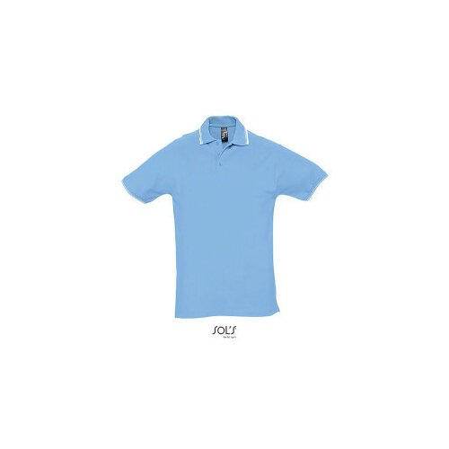 SOL'S Practice muška polo majica sa kratkim rukavima Sky blue XXL ( 311.365.52.XXL ) Slike