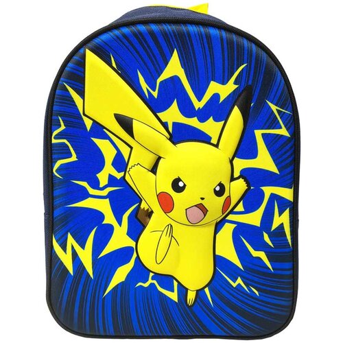 LA PLUME DOREE POKEMON - PIKACHU - JUNIOR nahrbtnik EVA 3D 32CM modre barve Cene
