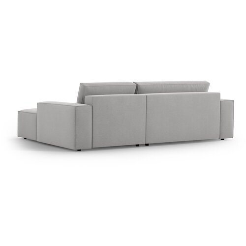 Micadoni Svetlo siva raztegljiva kotna sedežna garnitura (desni kot) Jodie &amp;ndash; Home Slike