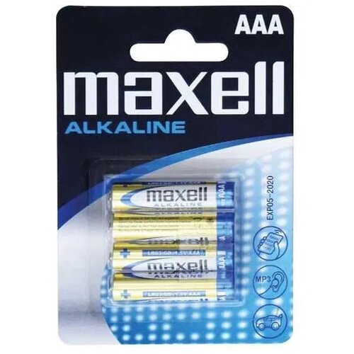  BATERIJE MAXELL LR03 ALKALNE AAA 1/4 Slike
