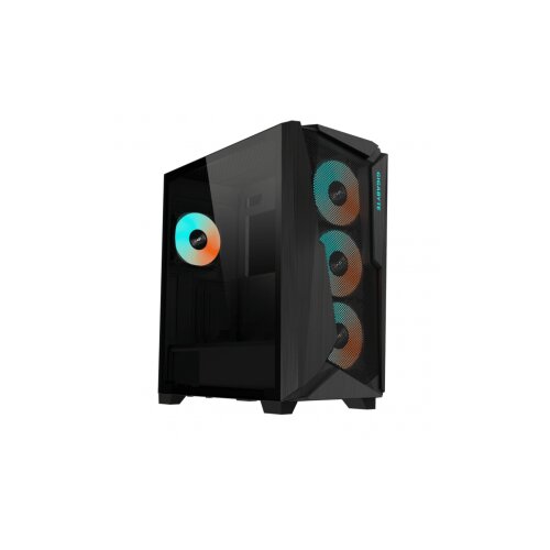 Gigabyte CASE C301G Black3xARGB fans(1xRear; 3xFront )GPU H : 400mm; Dust filter Cijene