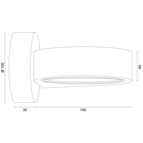  Argon 8900 - Zidna svetiljka LOTUS 1xGX53/12W/230V crna Slike