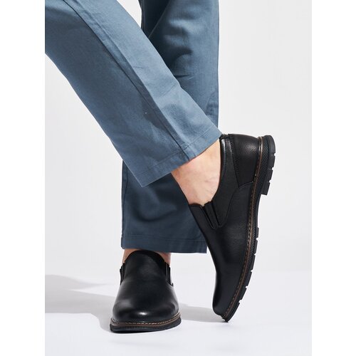 Shelvt men's Black Shoes Cene