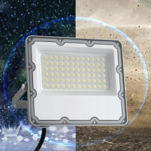  LED spolja&amp;scaron;nji reflektor 50W/230V 4500K IP65 siva Slike