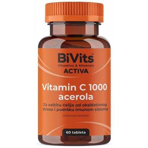 BiVits vitamin c 1000 acerola 60 tableta Slike