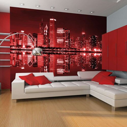 Tapeta - Wine-colored Chicago 350x270 Cijene