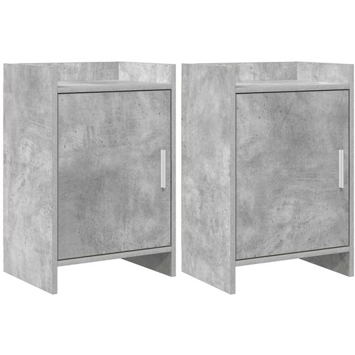vidaXL Posteljne mize 2 pcs Betonsko siva 40 x 30 x 60 cm, (5000247488) Cene