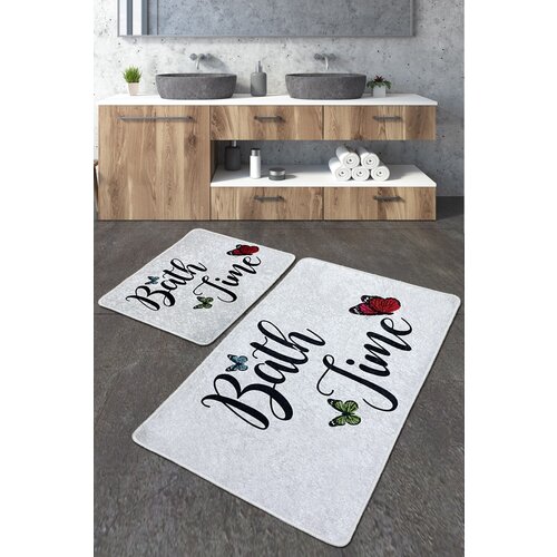 Hanah home set 2 prostirke za kupatilo Šareni Cene