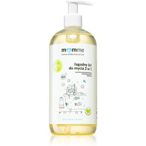 Momme Baby Natural Care gel za tuširanje i šampon 2 u 1 za djecu 500 ml