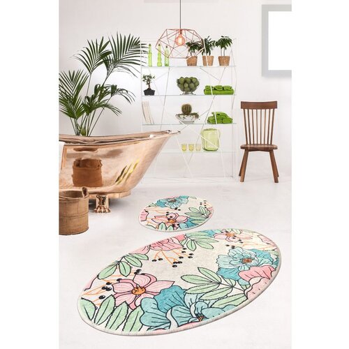  Set višebojnih kupatilskih prostirki Spring (2 komada) Cene