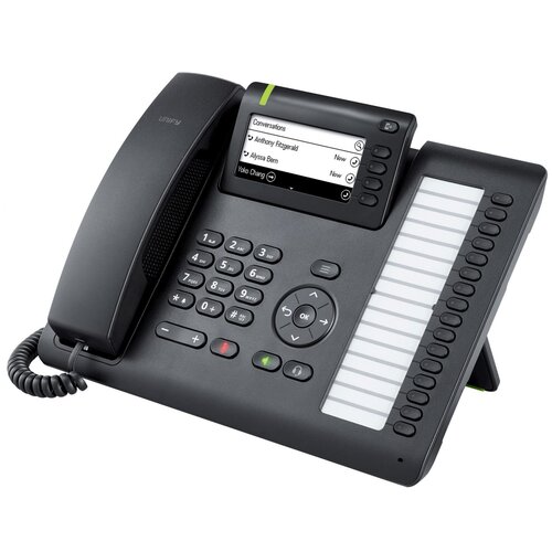 Siemens OpenScape stolni telefon CP400 - stolni telefon, crni Slike