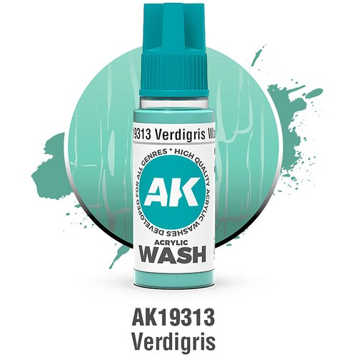 AK Interactive Verdigris Wash 18ml - AK19313 Cene