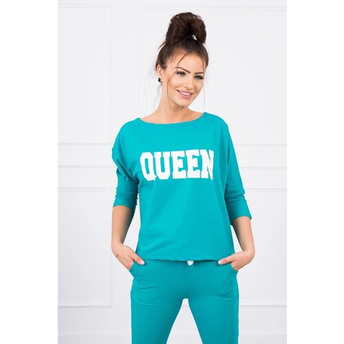 Kesi marka niezdefiniowana Set with Queen print green Slike
