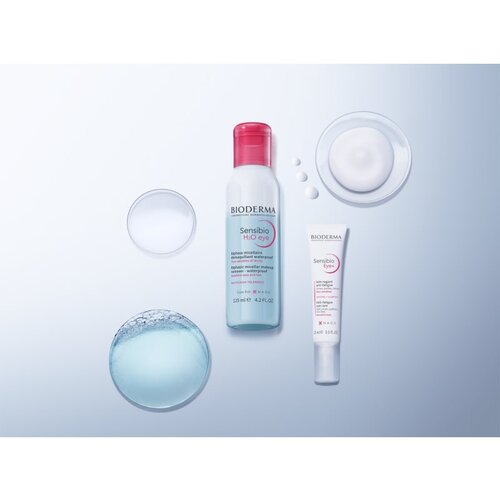 Bioderma Sensibio Eye+ gel krema za područje oko očiju protiv znakova umora 15 ml Slike