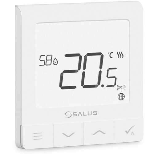  sobni termostat bežicni (baterija Li-Ion 3,7V, CRNI) QUANTUM SQ610BRF SALUS Cene