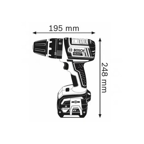Bosch aku udarni odvijač GSB 14.4V-Li Slike