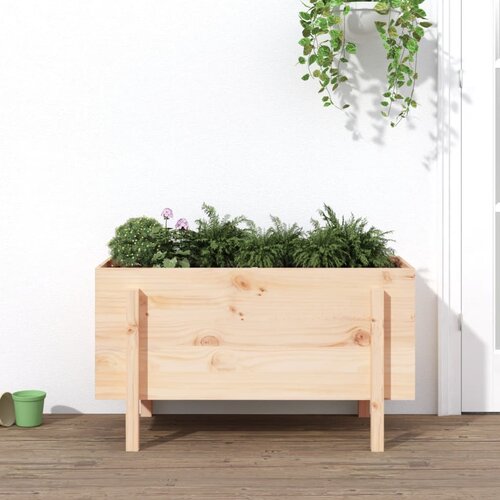  Povišena vrtna gredica 101 x 50 x 57 cm od masivne borovine Cene