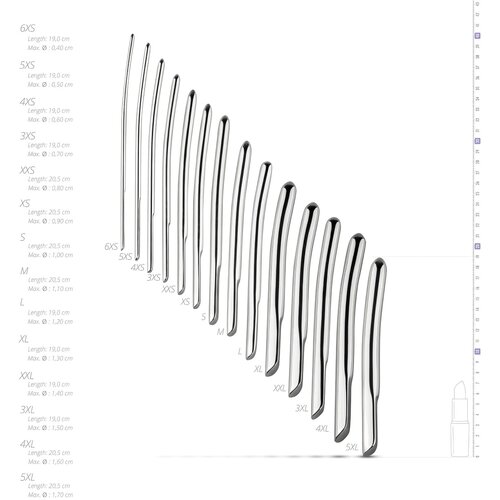 Sinner Gear Unbendable 14 delni komplet dilatorjev Slike
