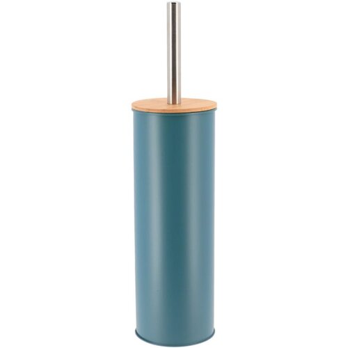 Tendance wc četka 9.6X39.5CM metal/bambus zeleno-plava 6607145 Cene