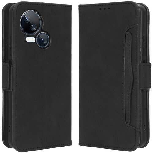 INORCO Za Tecno Spark 10 5G torbica denarnica z več režami za kartice PU usnjeni ovitek za telefon s stojalom, (22034265) Cene