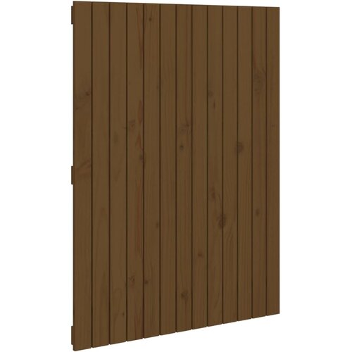 Maison Chic stensko posteljno vzglavje - vzglavna omarica - nočna omarica medeno rjavo 82,5x3x110 cm borovina, (21706999) Cene