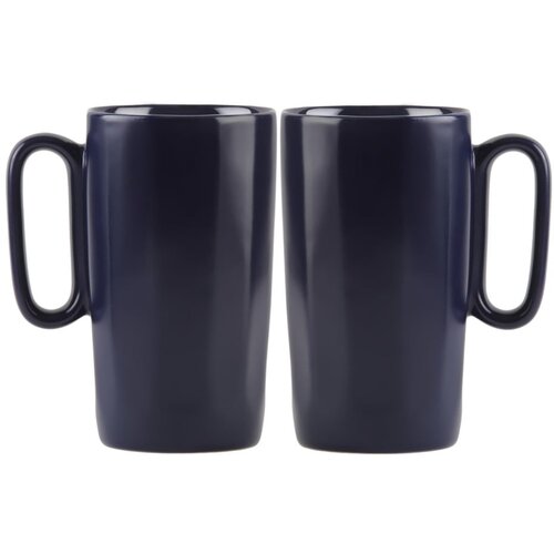Vialli Design Plave šalice u setu 2 kom od kamenine 330 ml Fuori – Cijene