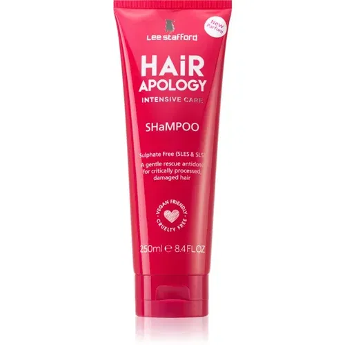 Lee Stafford Hair Apology Intensive Care šampon za intenzivnu regeneraciju za oštećenu kosu 250 ml