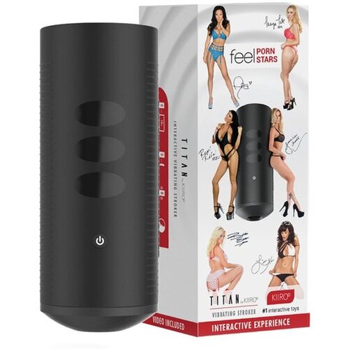 KIIROO Masturbator Kiiro Titan Experience Black Slike