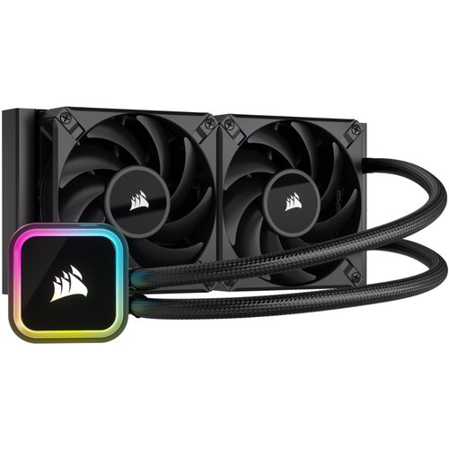  Kuler za PC CORSAIR iCUE H100i ELITE/RGB/120mm x 25mm/crna Cene