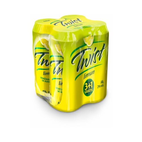 Lav twist limun pivo 3+1 gratis 4x500ml limenka Cene