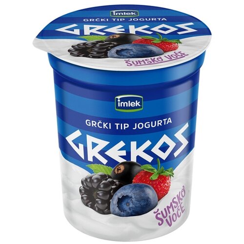 Imlek grekos jogurt šumsko voće 400G čaša Cene