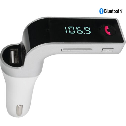 Home FM modulator, BT handsfree , Voltmetar, 12V/24V, punjač 2.5A - FMBT 192, Bijeli Cijene