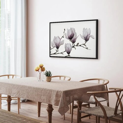  Slika - Painted Magnolias (1 Part) Wide 120x80 Slike