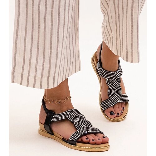 D/CEO Black sandals on a block heel Millo Cene