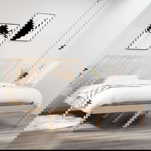  Za krevet od masivne borovine 120 x 200 cm Cijene