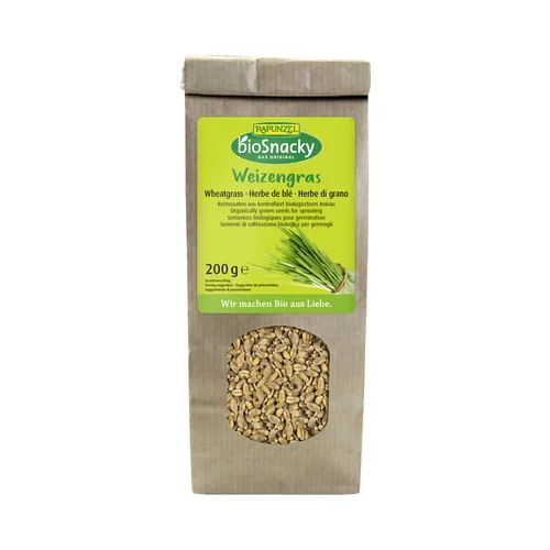 Rapunzel bioSnacky semena kalčkov pšenične trave