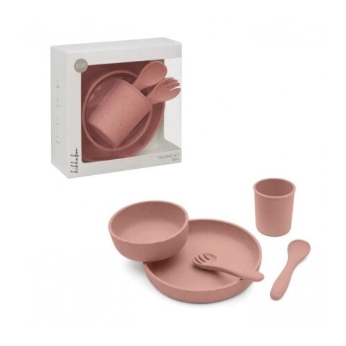 Kikka Boo Silikonski set za hranjenje 5 delova Platinum Blush ( KKB52045 ) Cene