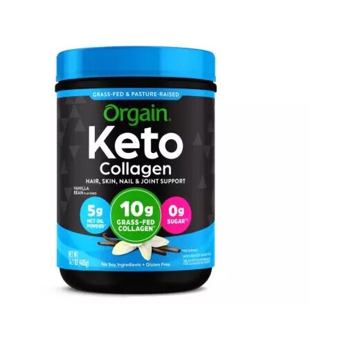 Orgain Keto Collagen vanila 400g Slike