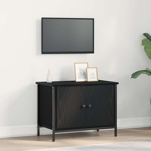 TV ormar Crni hrast 60 x 35 x 45 cm Konstruirano drvo Cene