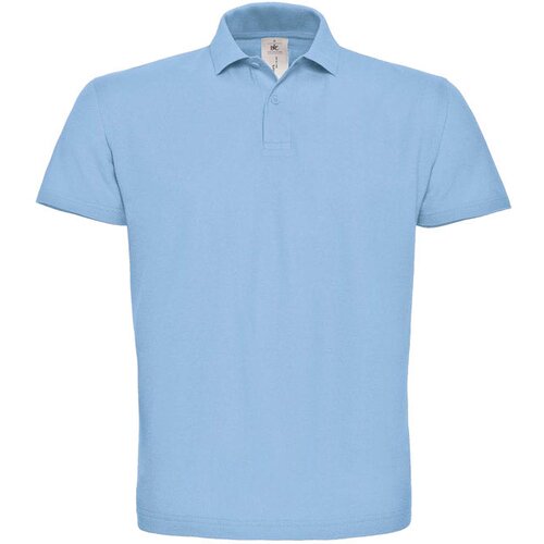  MAJICA KRATKI RUKAVI POLO B&C ID.001 180G SVIJETLO PLAVA S Cene